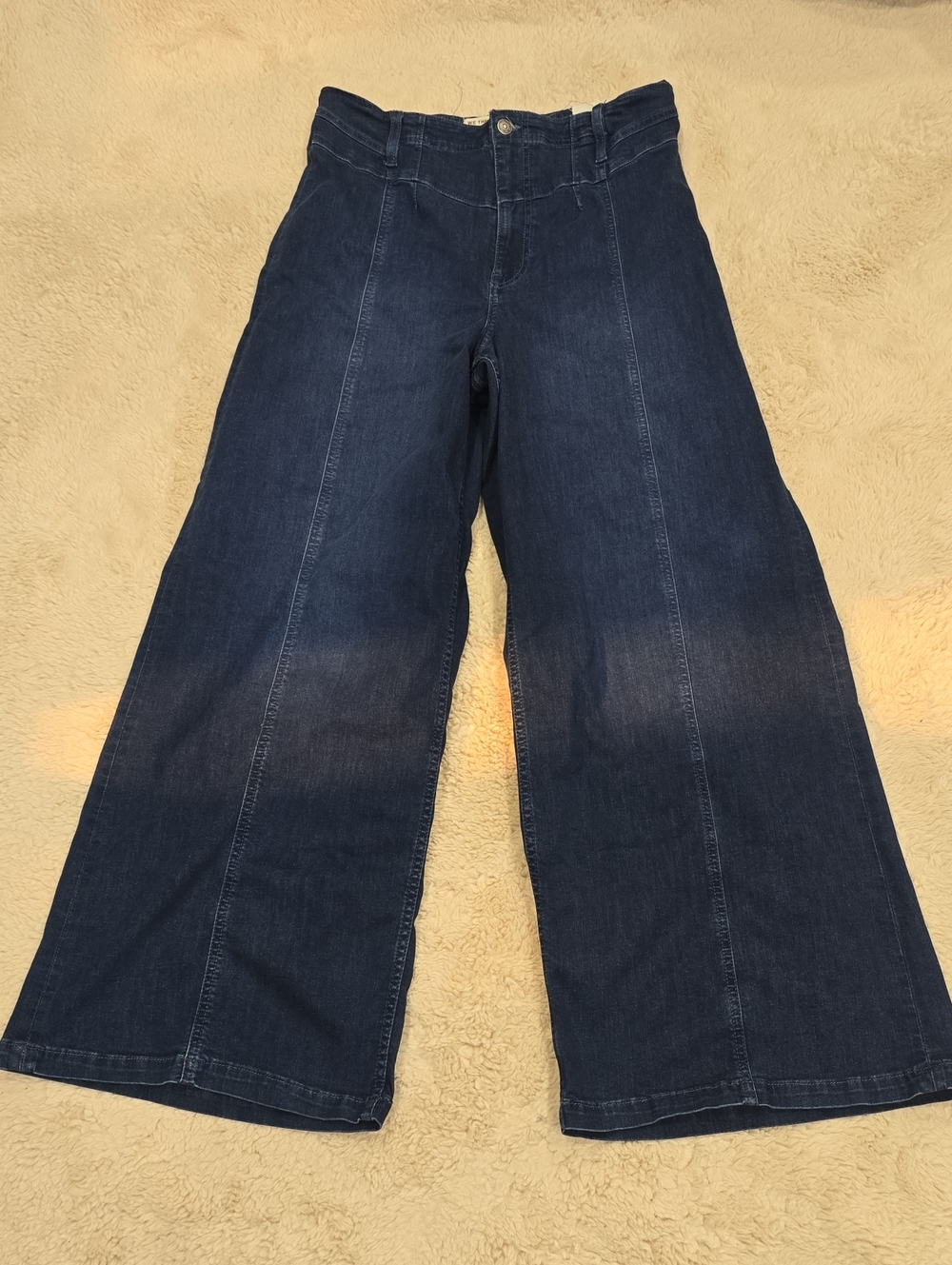 We The Free Wide-Leg Dark Indigo Jeans